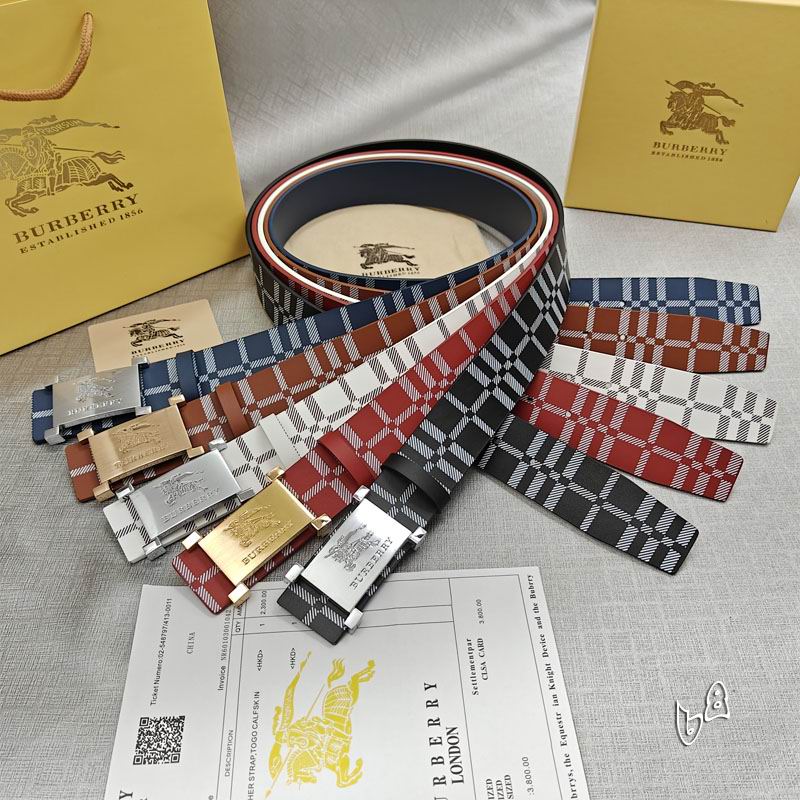 Burberry belt 38mmX90-125cm lb07